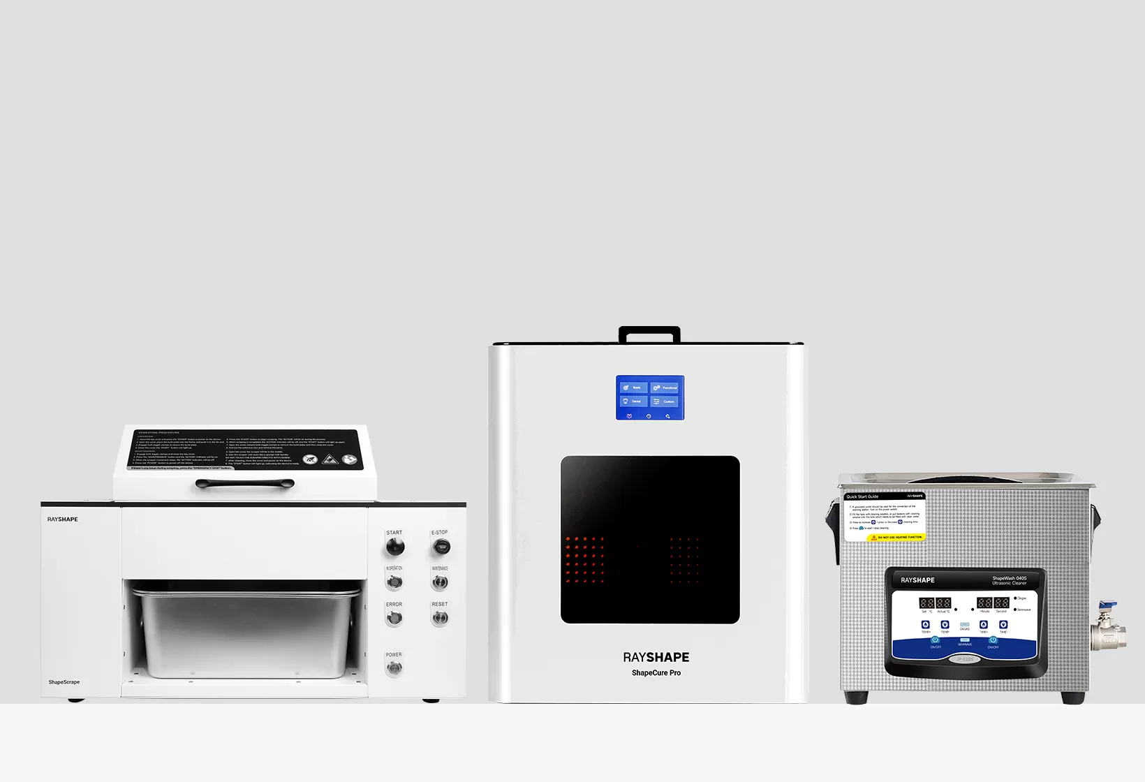 ارفع مطبوعتك ثلاثية الأبعاد مع حلول ما بعد المعالجة الاحترافية RAYSHAPE