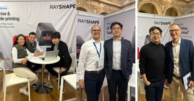 تقديم حل صيني للرقمنة على الكرسي الأوروبي: حافة ريساي صغيرة الذكاء مكاسب الاهتمام من أطباء الأسنان الفرنسية في معرض آريا الرقمي