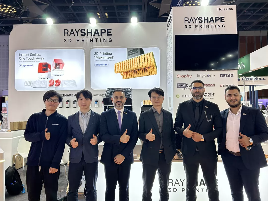 RAYSHAPE Stuns at Dubai International Dental Exhibition RAYSHAPE Stuns at Dubai International Dental Exhibition