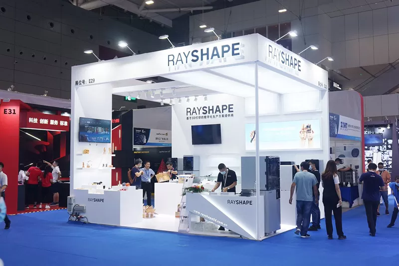 RAYSHAPE stand at the Formnext + PM South China 2021 RAYSHAPE stand at the Formnext + PM South China 2021